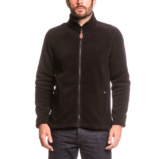 Fleece Jacket Aigle Men Clerks Noir
