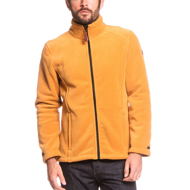 Fleece Jacket Aigle Men Clerks Curcuma