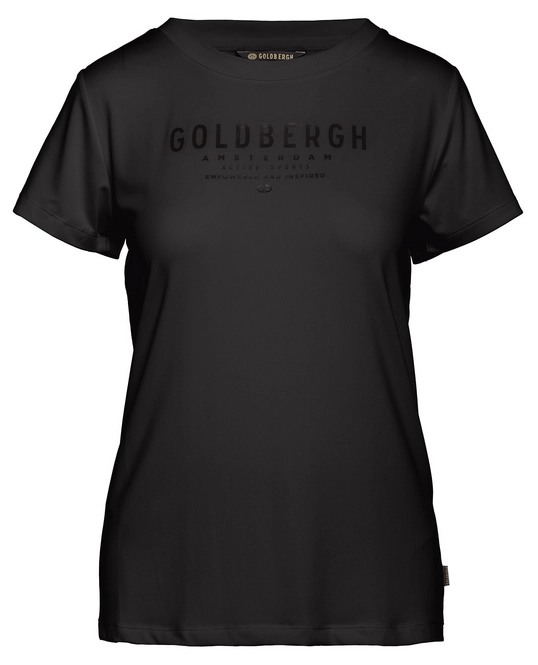 T-Shirt Goldbergh Women Daisy Black SS