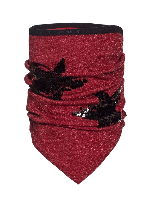 Neck Warmer Goldbergh Women Star Ruby Red