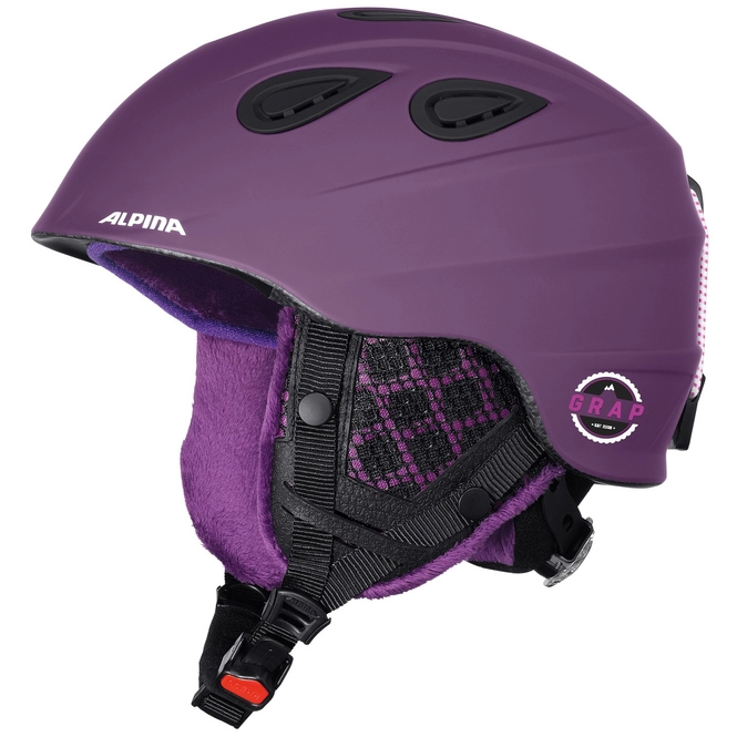 Ski Helmet Alpina 2.0 L.E. Deep Violet Matte