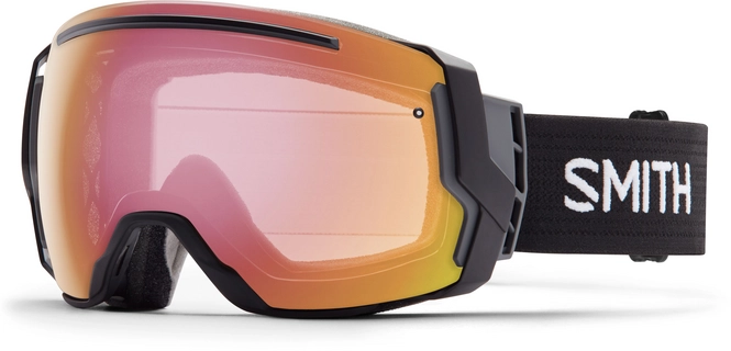 Ski Goggles Smith I/O 7 Black Frame Photochromic Red Sensor