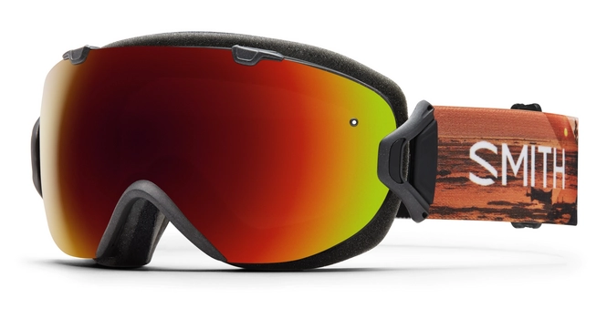 Ski Goggles Smith I/OS Elena ID Frame Red Sol-X Mirror