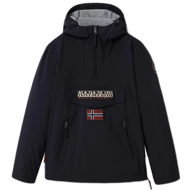 Jacket Napapijri Men Rainforest Pocket 1 Blu Marine
