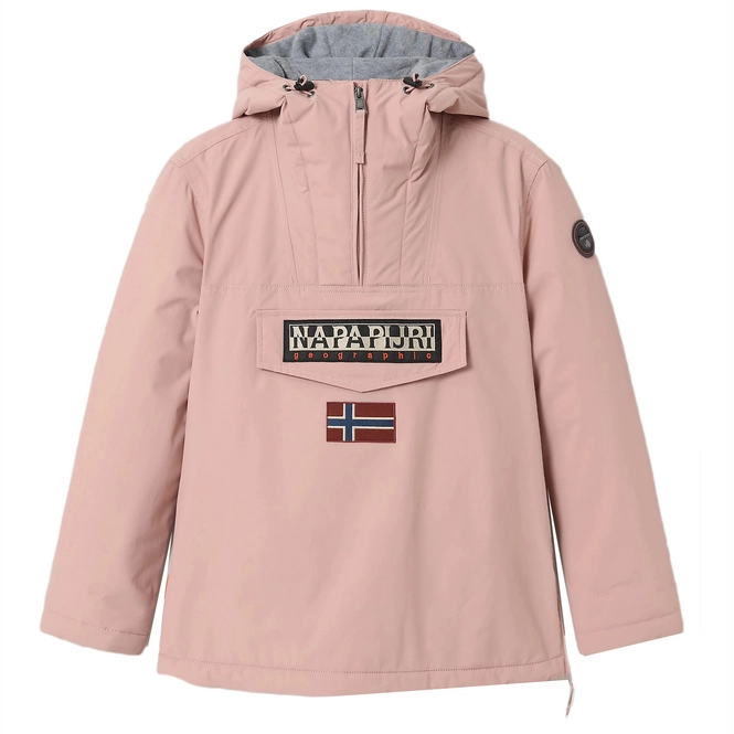Jacket Napapijri Women Rainforest Winter 4 Pink Woodrose