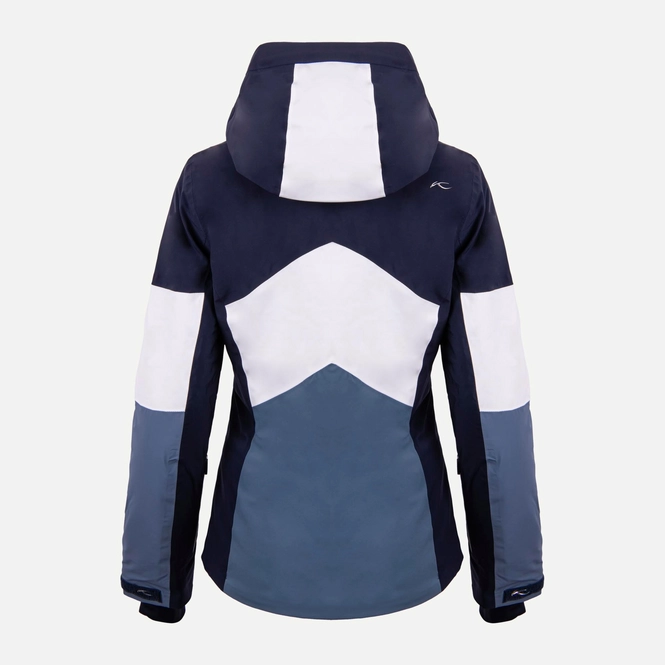 Ski Jacket KJUS Women Monarch Jacket White/Deep Space