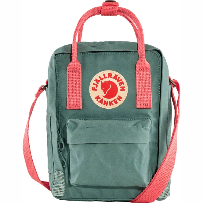 Shoulder Bag Fjällräven Kånken Sling Frost Green-Peach Pink