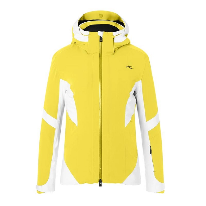Ski Jacket KJUS Women Laina Buttercup White