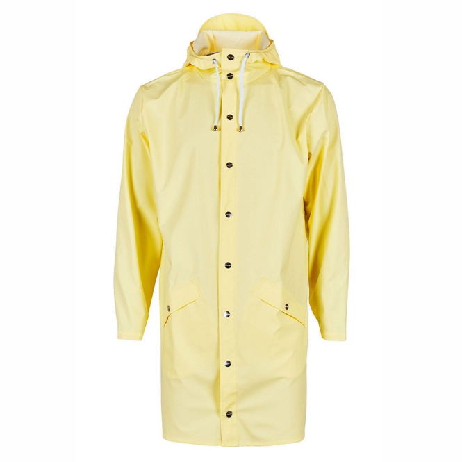 Raincoat RAINS Long Jacket Wax Yellow
