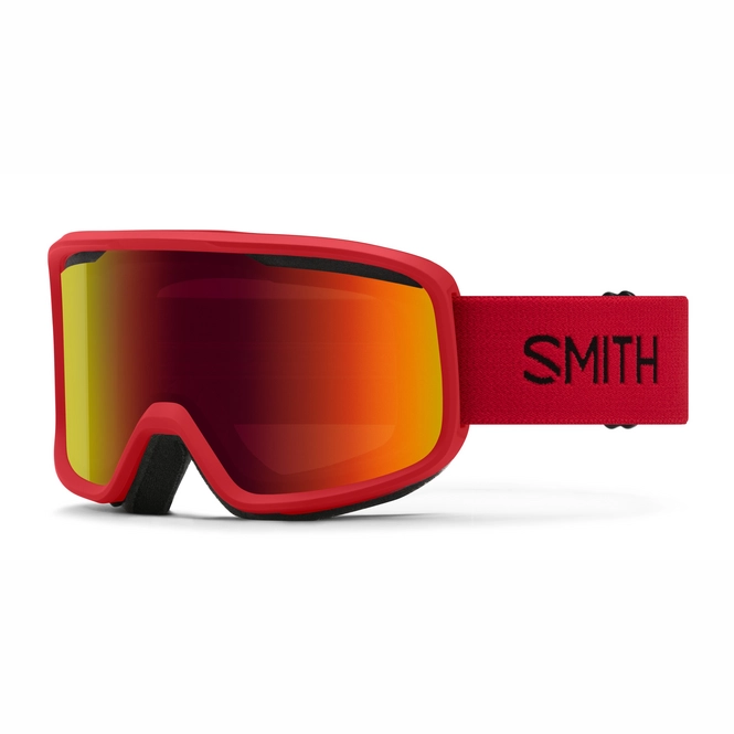 Ski Goggles Smith Frontier Lava / Red SOLX Mirror