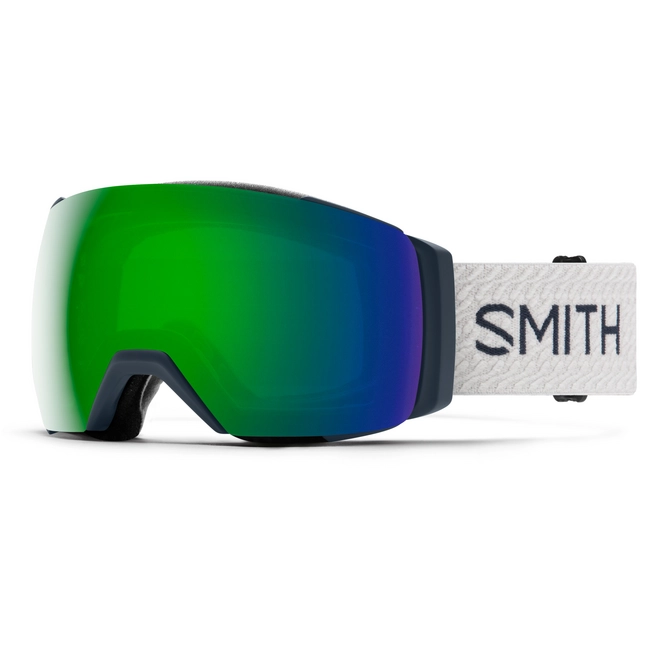 Ski Goggles Smith I/O Mag XL French Navy / ChromaPop Sun Green Mirror / ChromaPop Storm Rose Flash