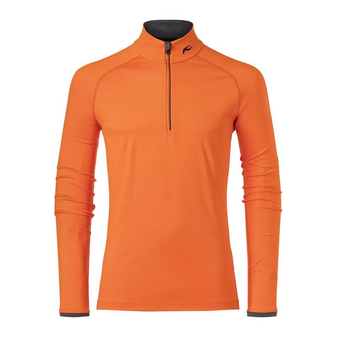 Ski Sweatshirt KJUS Men Feel Halfzip KJUS Orange