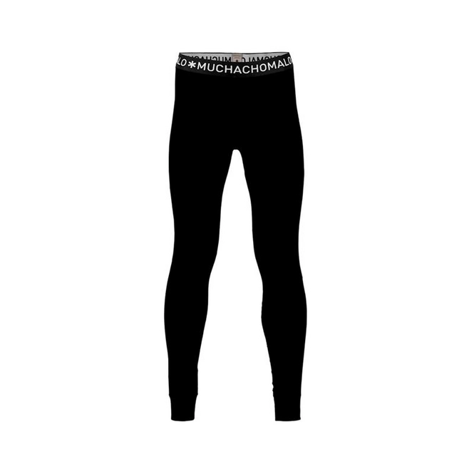 Base Layer Muchachomalo Men Long Johns Solid Black