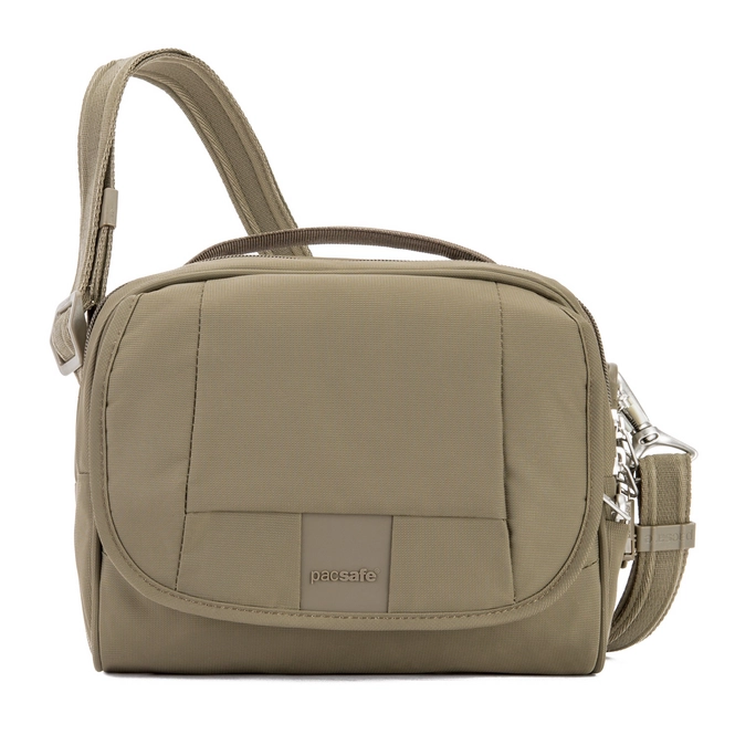 Shoulder Bag Pacsafe Metrosafe LS140 Earth Khaki
