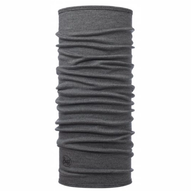 Buff Midweight Merino Light Grey Melange