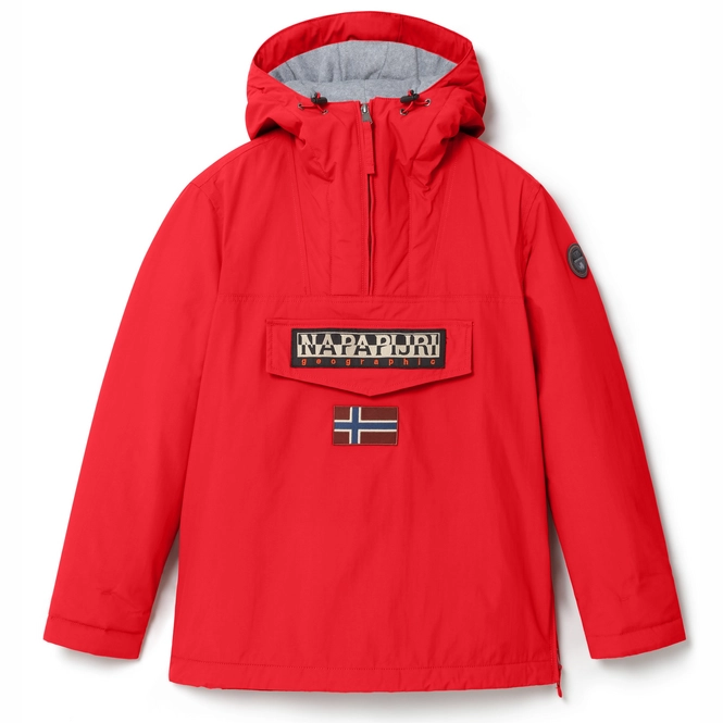 Jacket Napapijri Women Rainforest Winter 4 Red Tango