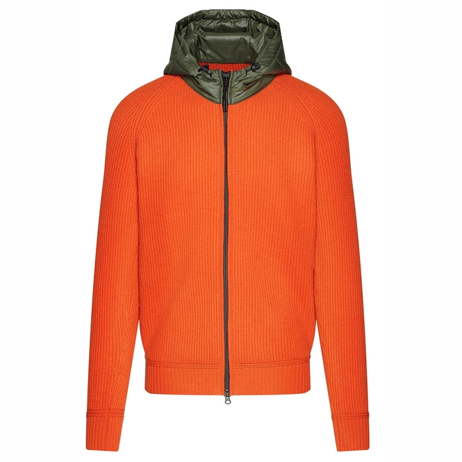 Hoodie National Geographic Men Merino-Blend Thyme