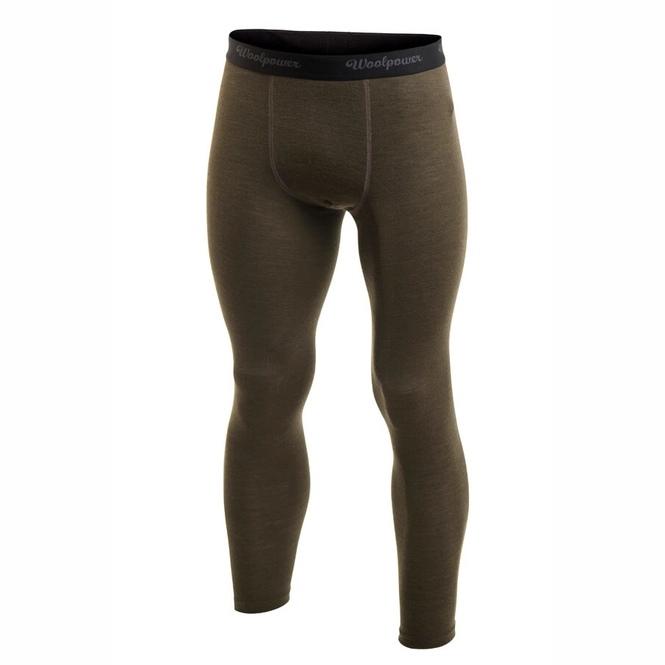 Base Layer Woolpower Men Long Johns Lite Pine Green
