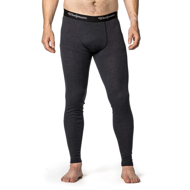 Base Layer Woolpower Men Long Johns Protection Lite Anthracite