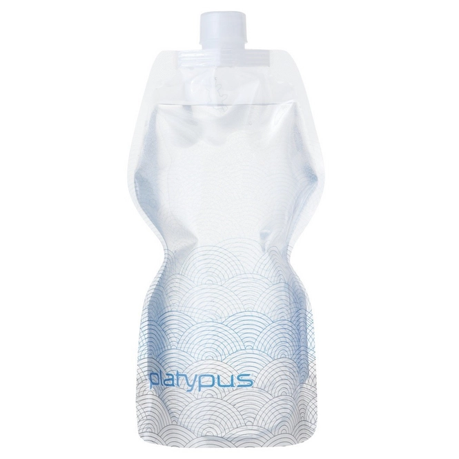 Water Pouch Platypus SoftBottle Closure Cap Waves 1L
