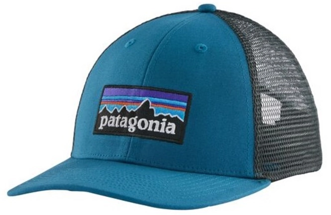 Cap Patagonia Unisex P6 Logo LoPro Trucker Hat Steller Blue