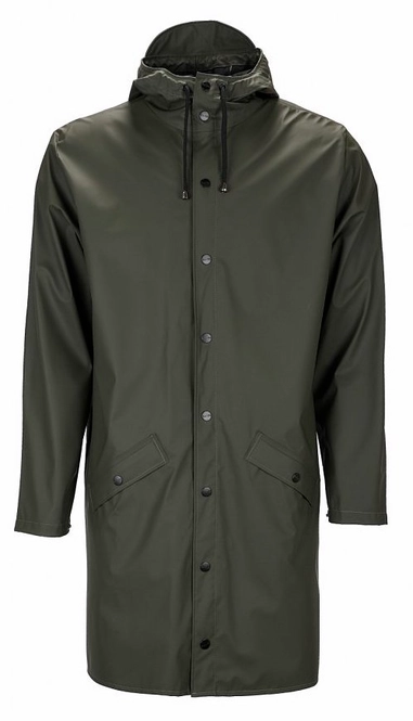 Raincoat RAINS Long Jacket Green