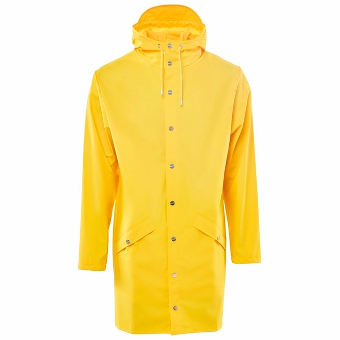 Raincoat RAINS Long Jacket Yellow