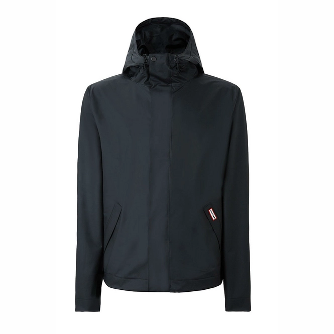 Raincoat Hunter Men Original Vinyl Windcheater Black