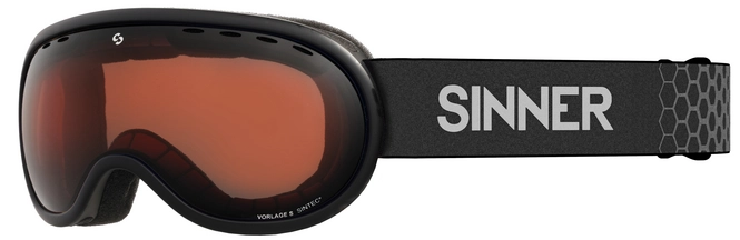 Ski Goggles Sinner Kids Vorlage S Matte Black / Orange Sintec Vent