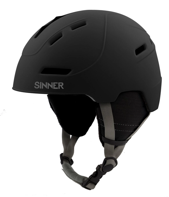 Ski Helmet Sinner Silverton Matte Black 2020