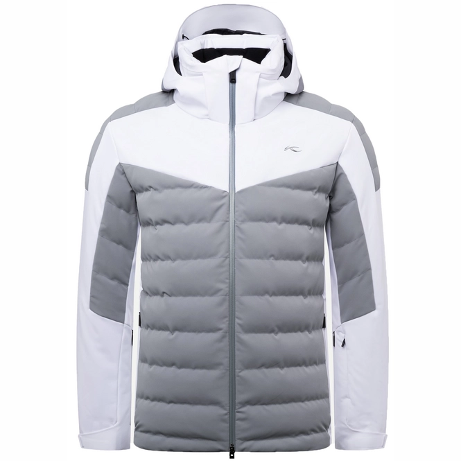 Ski Jacket KJUS Men Sight Line Anchor Grey White