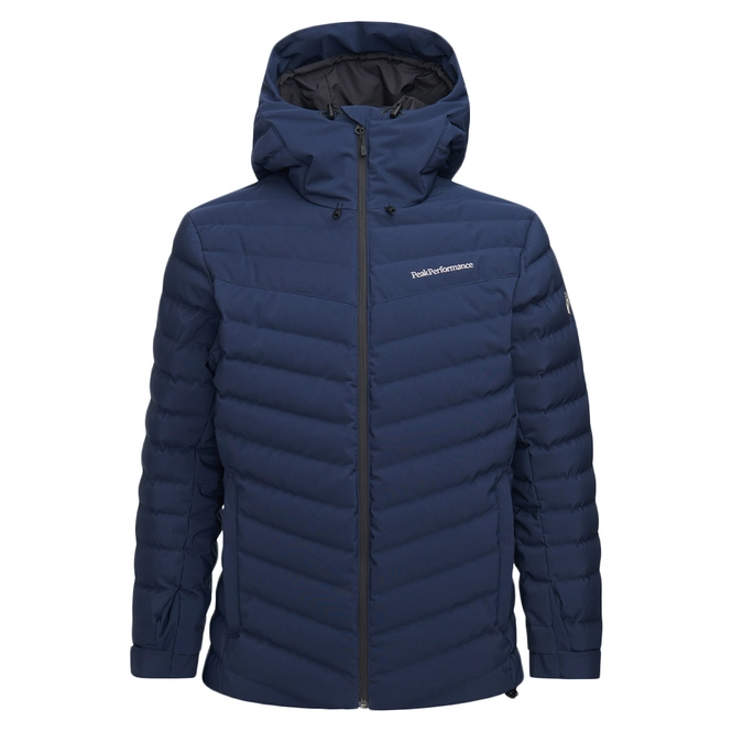 Ski Jacket Peak Performance Men Frost Blue Shadow