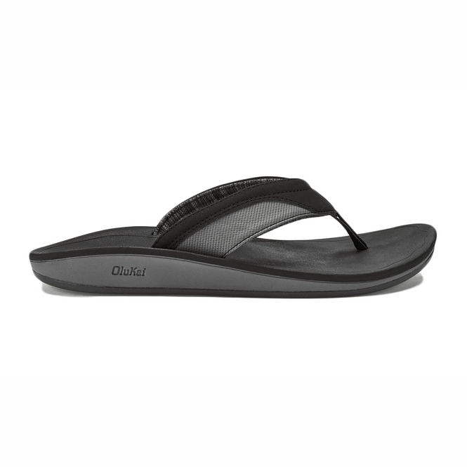 Flip Flops Olukai Men Nohona Black Black