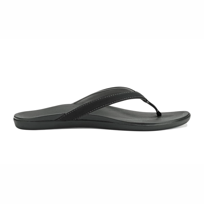 Flip Flops Olukai Women Hoopio Onyx Onyx