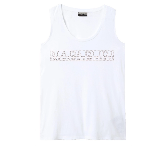 Vest Top Napapijri Women Siccari Top Bright White