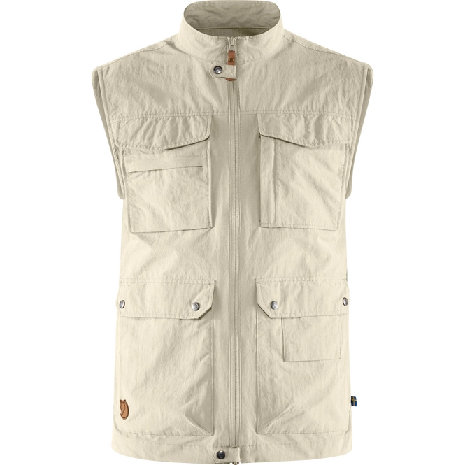 Body Warmer Fjällräven Men Travellers MT Vest Light Beige