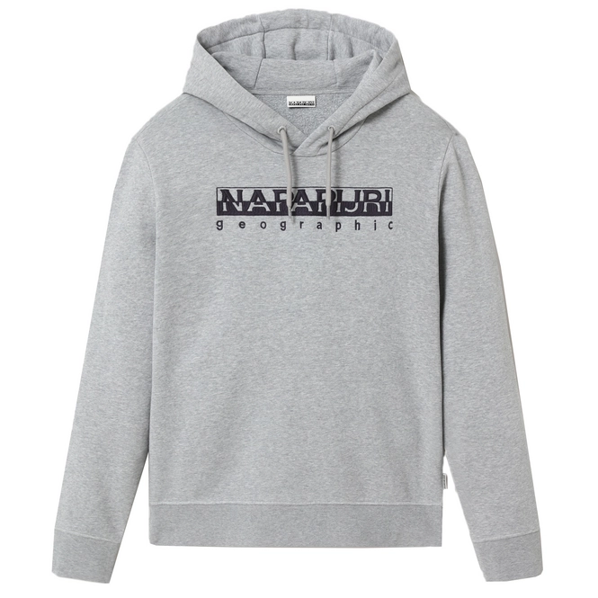 Hoodie Napapijri Men Bebel Hood Grey Melange