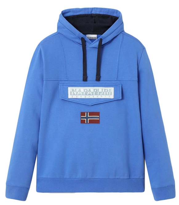 Hoodie Napapijri Men Burgee Win Dazzling