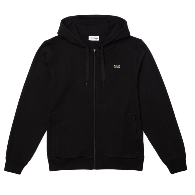 Hoodie Lacoste Men SH1551 Hooded Sweatshirt Black