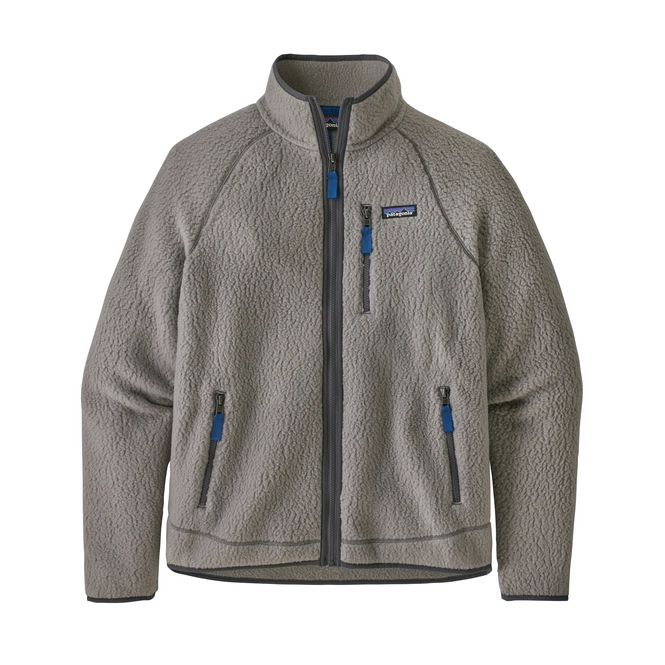 Zip Sweatshirt Patagonia Men's Retro Pile Jacket Feather Grey