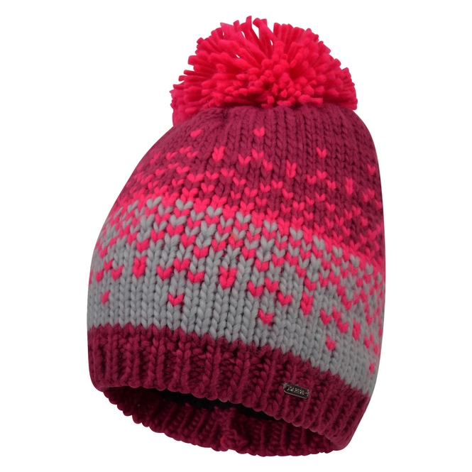 Beanie Dare2B Women Ideation Fuchsia Pink Argent Grey