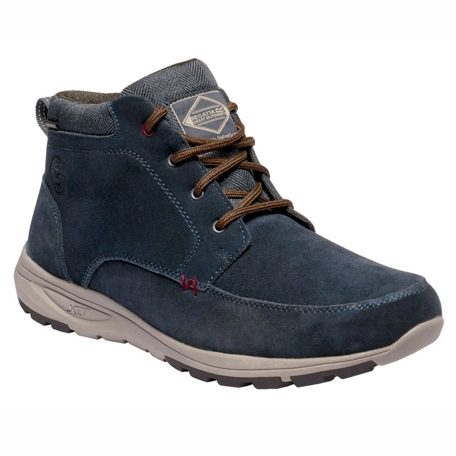 Boots Men Regatta Marine Suede Thermo Navy Burgundy