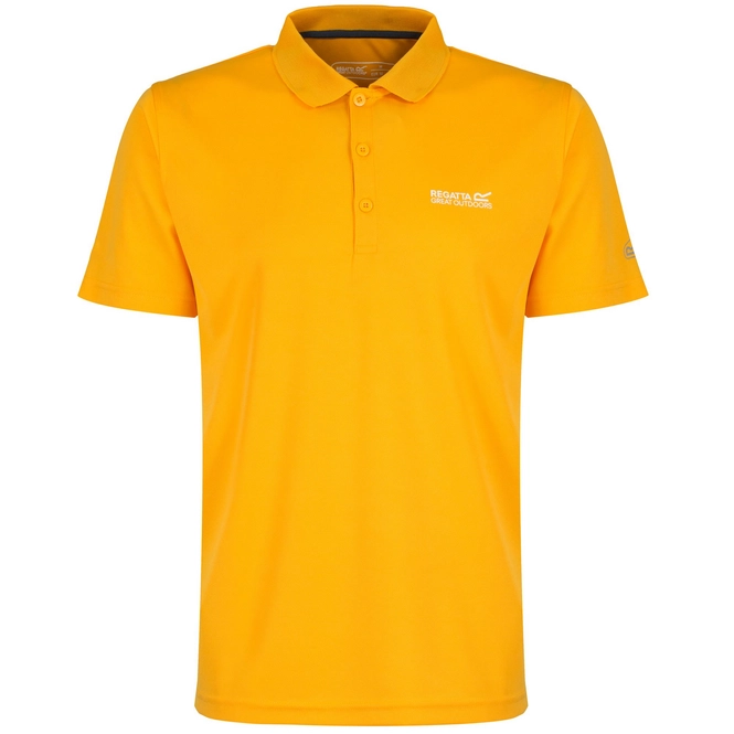 Polo Shirt Regatta Mens Maverik III Gold Heat