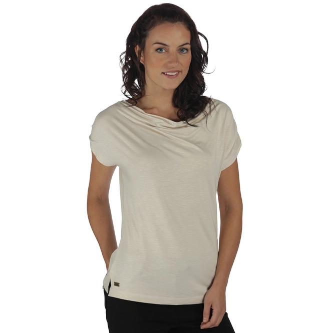 T-Shirt Regatta Womens Nolana Light Vanilla