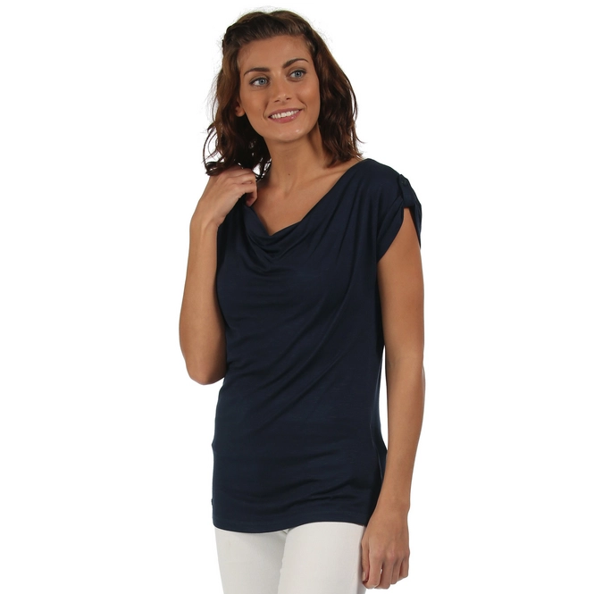 T-Shirt Regatta Womens Nolana Navy
