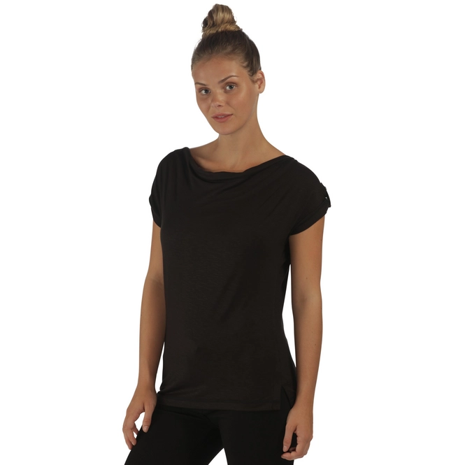 T-Shirt Regatta Womens Nolana Black