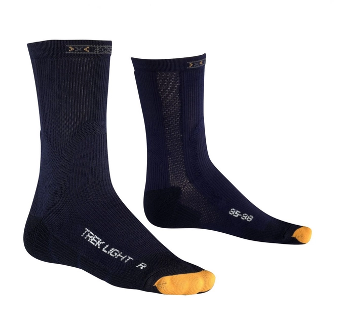 Walking Socks X-Socks Trekking Light Junior Marine