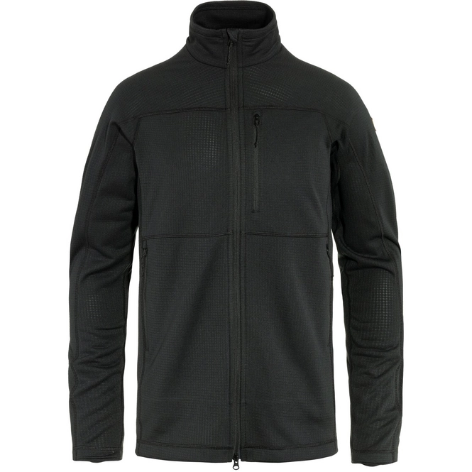 Cardigan Fjallraven Men Abisko Lite Fleece Jacket Black