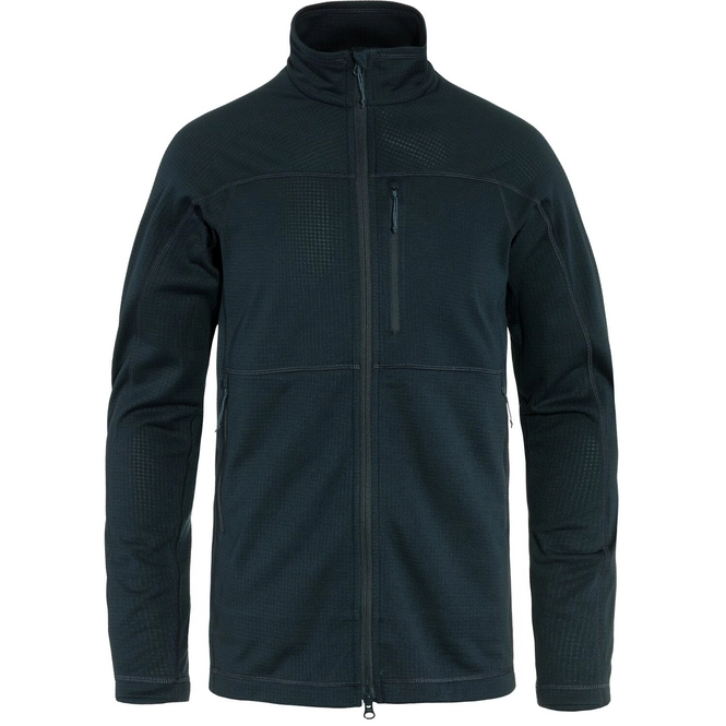 Cardigan Fjallraven Men Abisko Lite Fleece Jacket Dark Navy