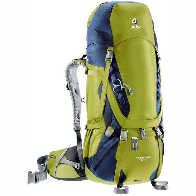 Backpack deuter Aircontact 45 + 10 Moss Navy